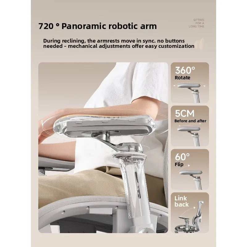 Ergonomic Chair for Long Sitting Comfort Office Computer Chair with Lumbar Support Gaming Chair for Home