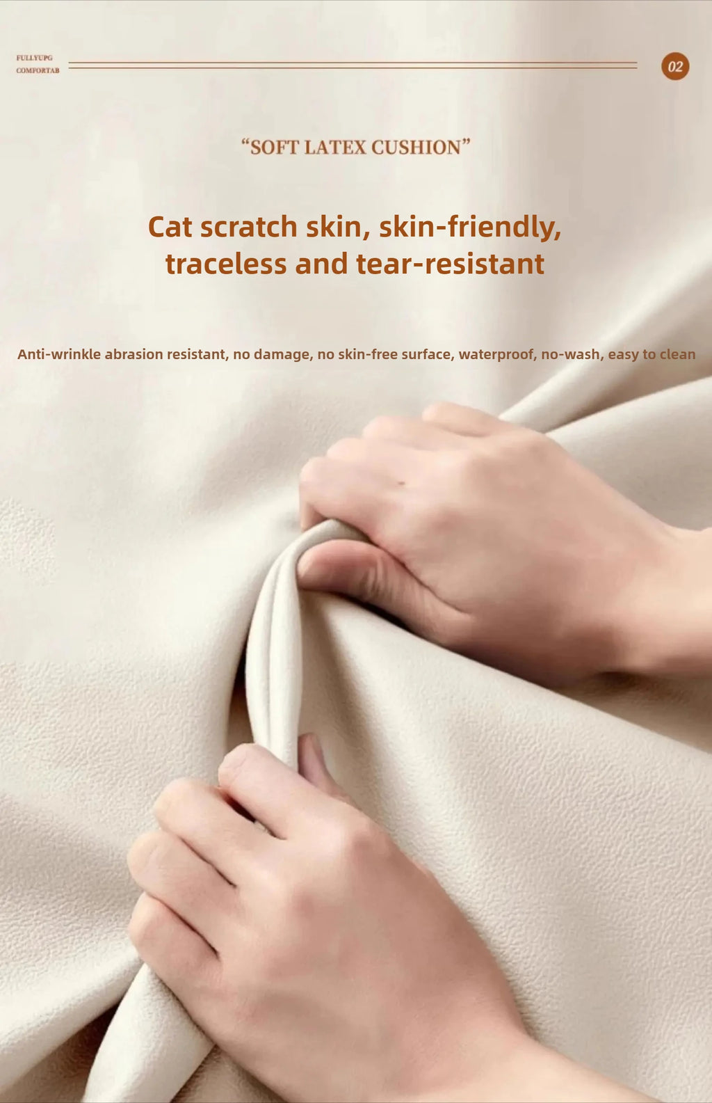 Prolonged Sitting Chair Comfortable Computer Seat Leather Backrest Chair Makeup Stool for Dormitory Study Versatile Seating