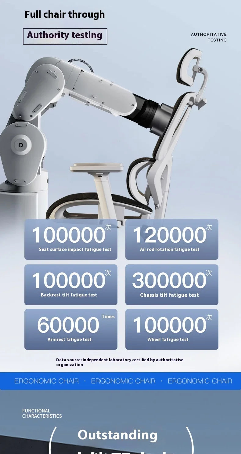 Ergonomic Chair Dresser Back Support Computer Gaming Chairs Wheels Massage Foot Rest Adjustable Sedia Da Ufficio Furniture