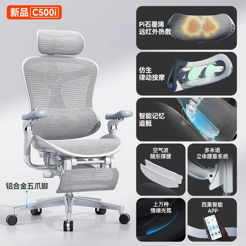Intelligent Ergonomic Computer Office Chair Massage Ergonomic Recliner Playseat Gaming Chaise Portable Fotel Gamingowy Furniture