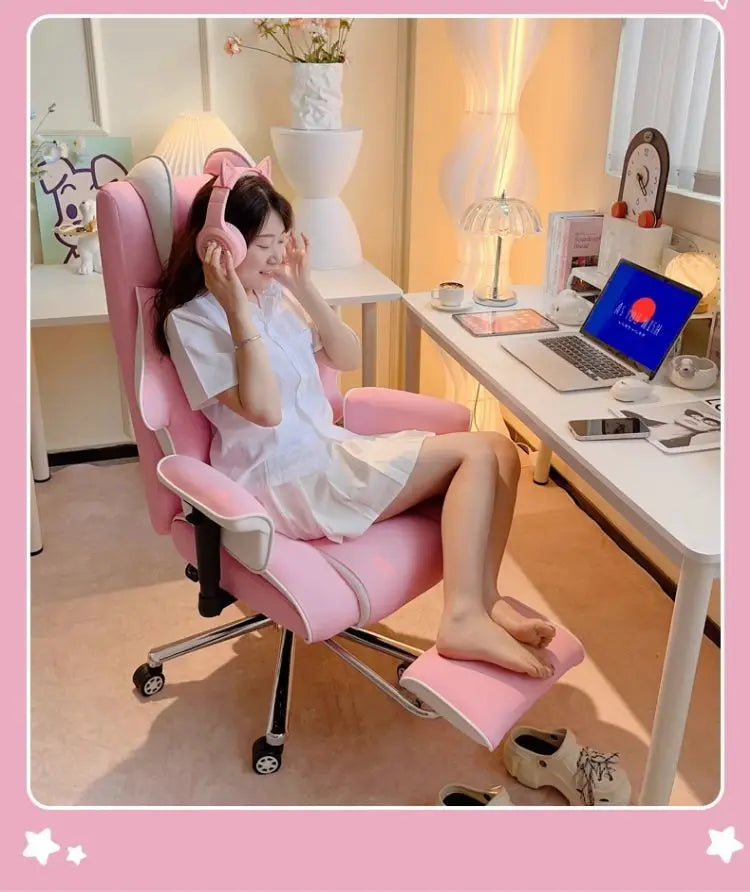 Computer Chair, Live Stream, Chair, Reclining, Comfortable Sedentary Office Chair, Bedroom Sofa, Dormitory College Student, Lazy
