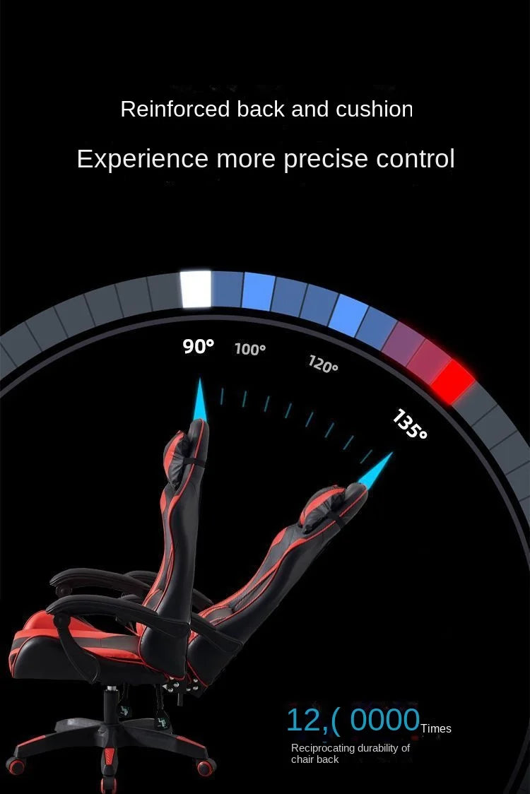 Warming E-sports Chair Office Computer Long Sitting Lounge Chair Dormitory Swivel Chair Playing Games Internet Cafe Anchor New