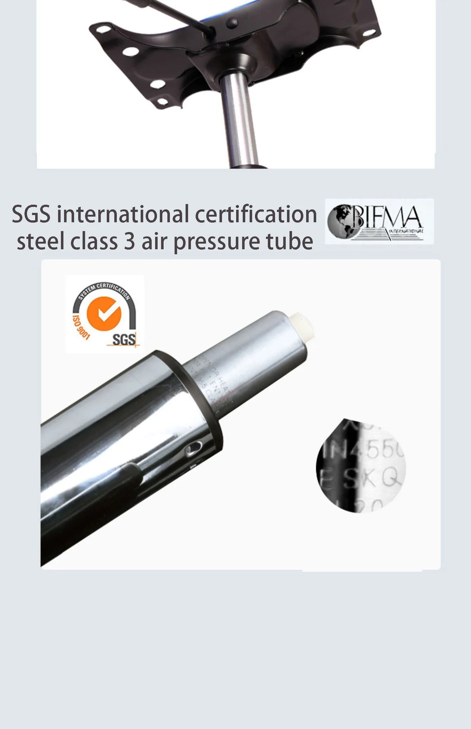 New Upgraded Office Chair Student Dormitory Clear Blue Gaming Chair Bedroom Lift Rotating Armrest Diamond Texture Cushion