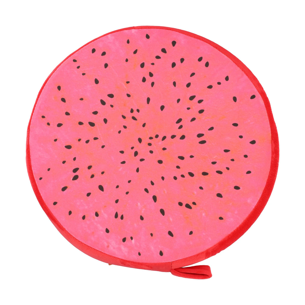 Cartoon Fruits Print Round Bar Chair Cushion Cover Anti-Slip Seat Cushion Slipcover Soft Stool Cushion Covers Slipcover