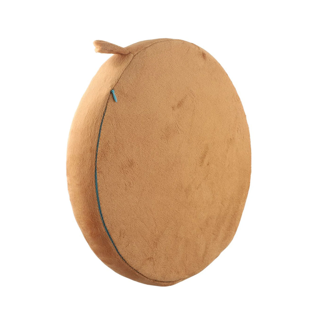 Cartoon Fruits Print Round Bar Chair Cushion Cover Anti-Slip Seat Cushion Slipcover Soft Stool Cushion Covers Slipcover