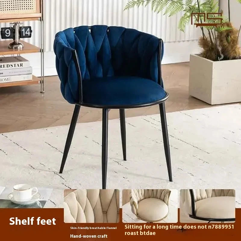 Home Girls Bedroom Makeup Chair, Comfortable for Long Periods of Time Grace Living Room Backrest Lift Swivel Chair JQM Furniture