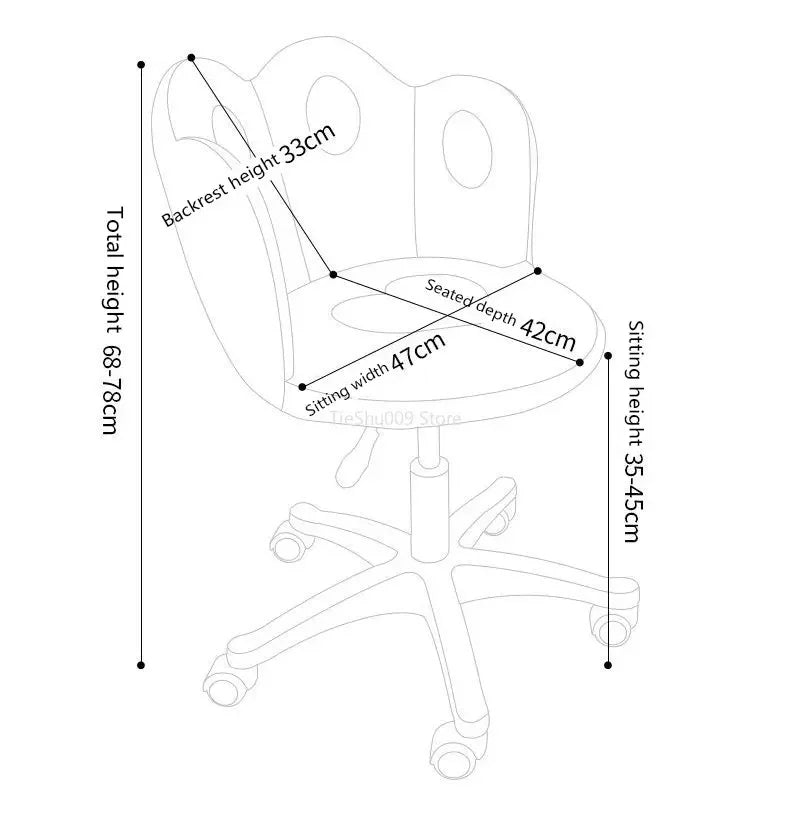 Reading Mobile Office Chair Cute Computer Ergonomic Comfort Office Chair Executive Luxury Sillas De Oficina Rome Furniture