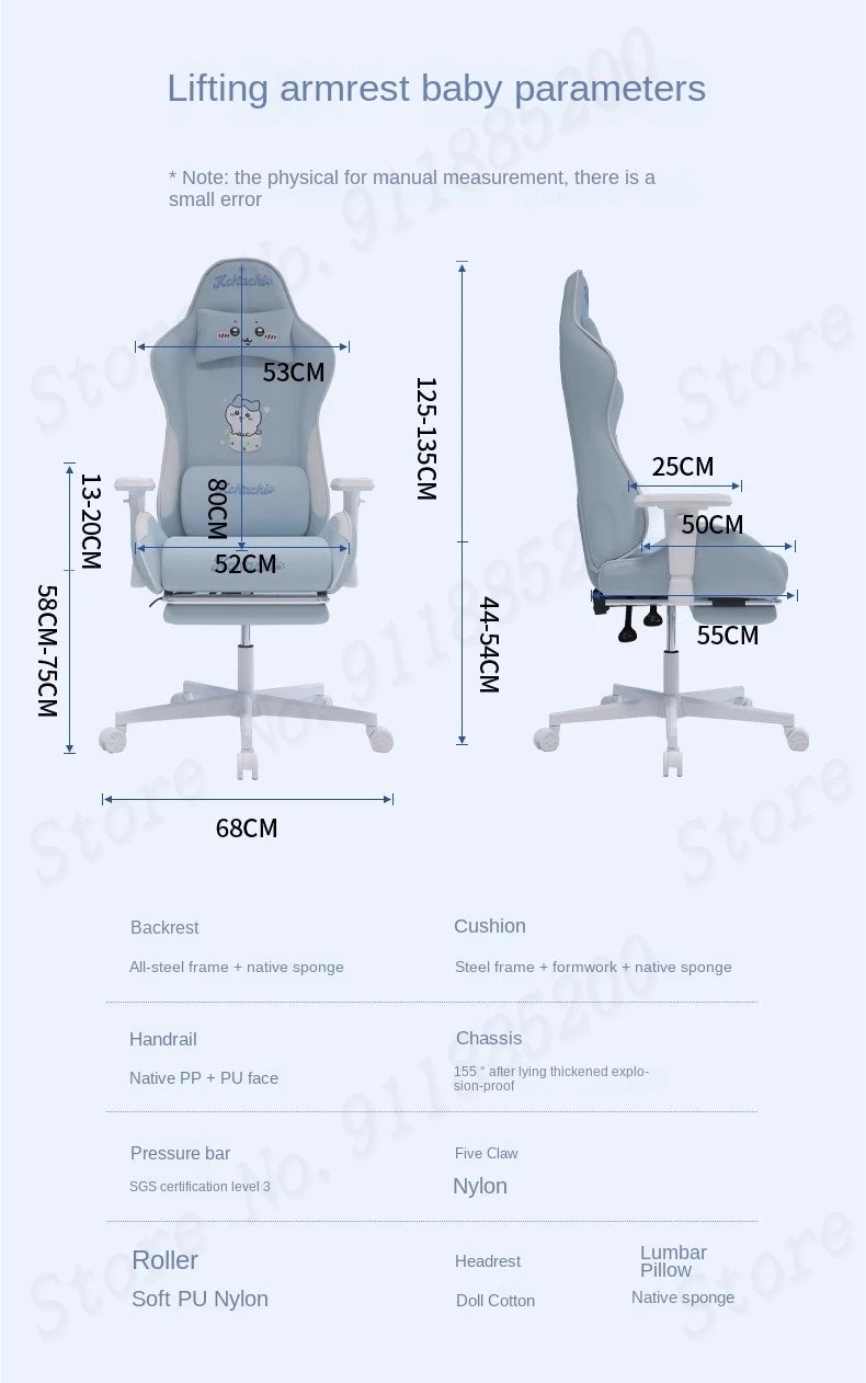 3D Armrest Gaming Chair Home Office Computer Chair Lifting Rotating Linkage Armrest Internet Celebrity Live Broadcast chair