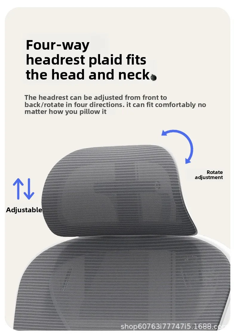 Office Chair Latex Computer Chair Ergonomic Lifting Swivel Chair Student Chair Gaming Chair