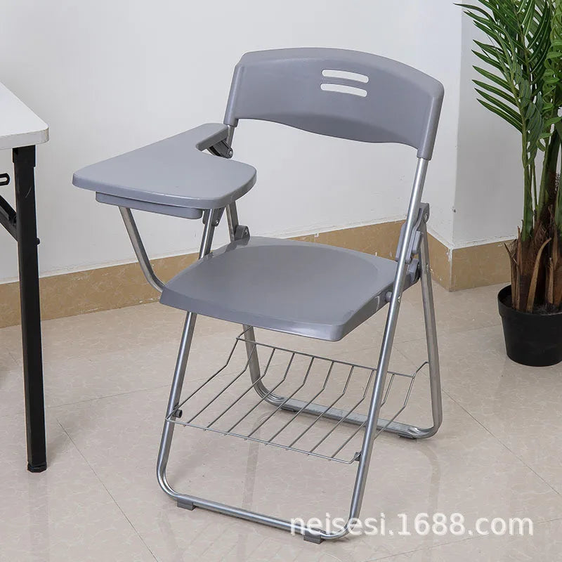 H2O Training Chair Meeting Learning Writing Chair Integrated Training Chair With Writing Board Folding Training Chair Hot New