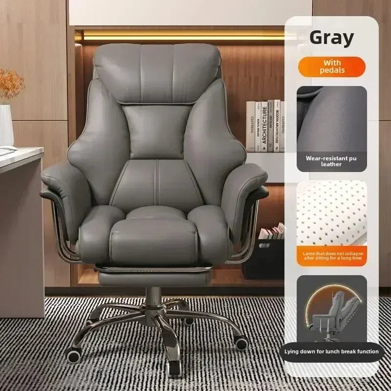 Gaming Office Chairs Home Office Computer Comfortable Sofa Study Room Can Lie Down and Rotate