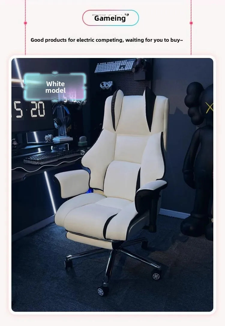 Computer Chair, Live Stream, Chair, Reclining, Comfortable Sedentary Office Chair, Bedroom Sofa, Dormitory College Student, Lazy