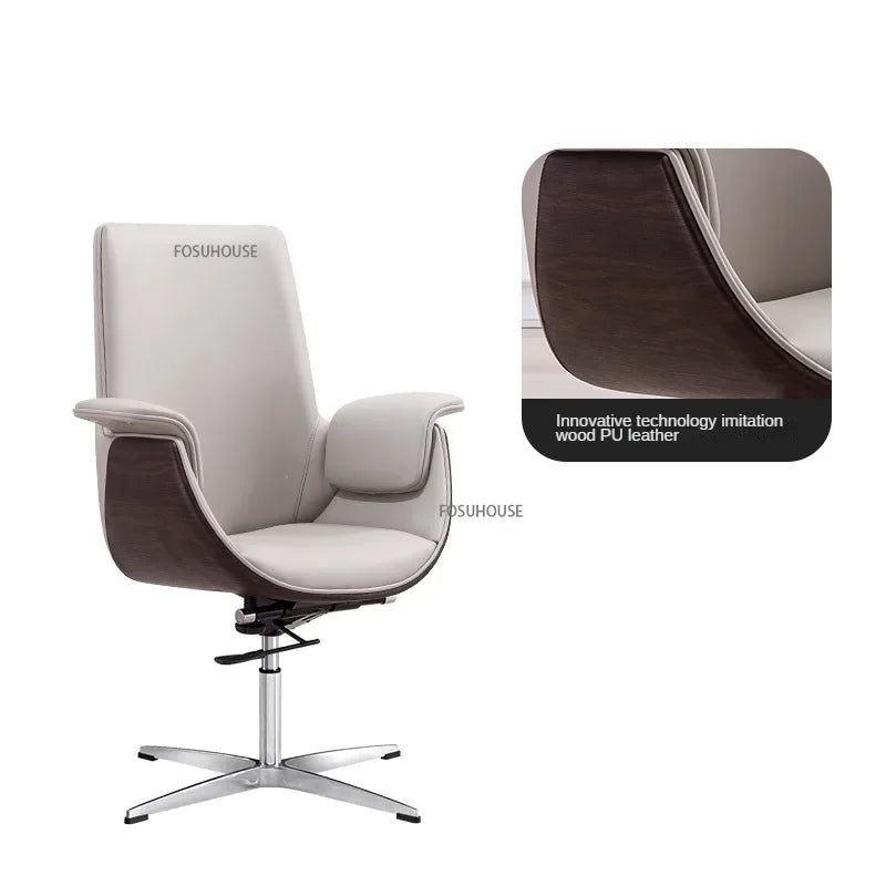 Modern Light Luxury Computer Chair Bedroom Comfortable Gaming Chair Lift Swivel Chairs Office Chairs Ergonomic Executive Chair