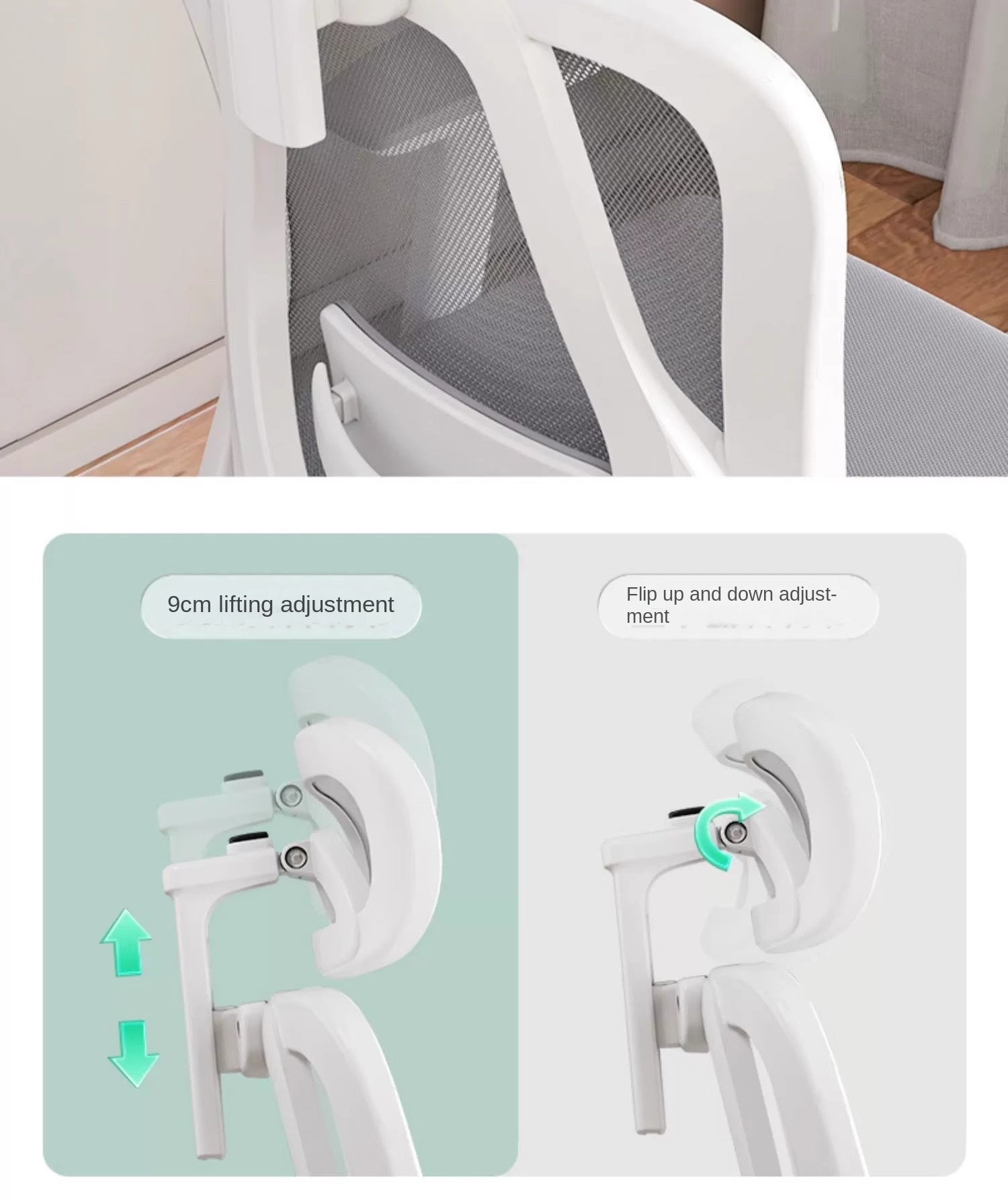 UVR Gaming Computer Chair Sitting Comfort Reclining Boss Chair Breathable Mesh Staff Chair Ergonomic Design Office Chair