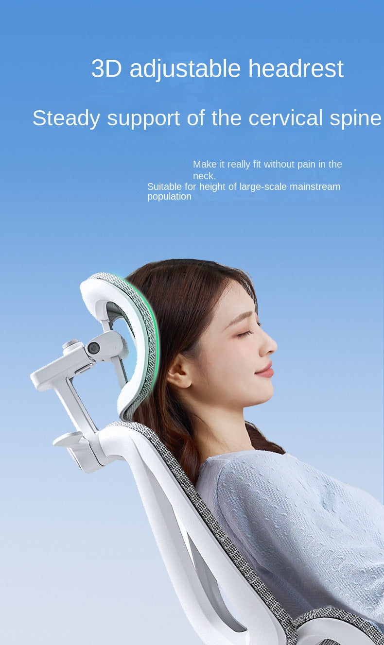 UVR Reclinable Boss Chair Sedentary Comfort Mesh Staff Sedentary Comfort Ergonomic Design Backrest Stool Game Office Chair