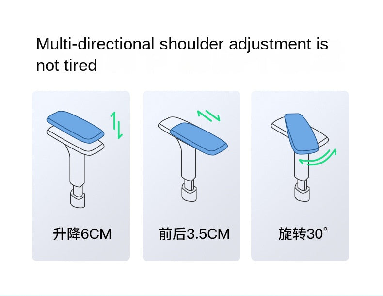UVR Reclinable Boss Chair Sedentary Comfort Mesh Staff Sedentary Comfort Ergonomic Design Backrest Stool Game Office Chair