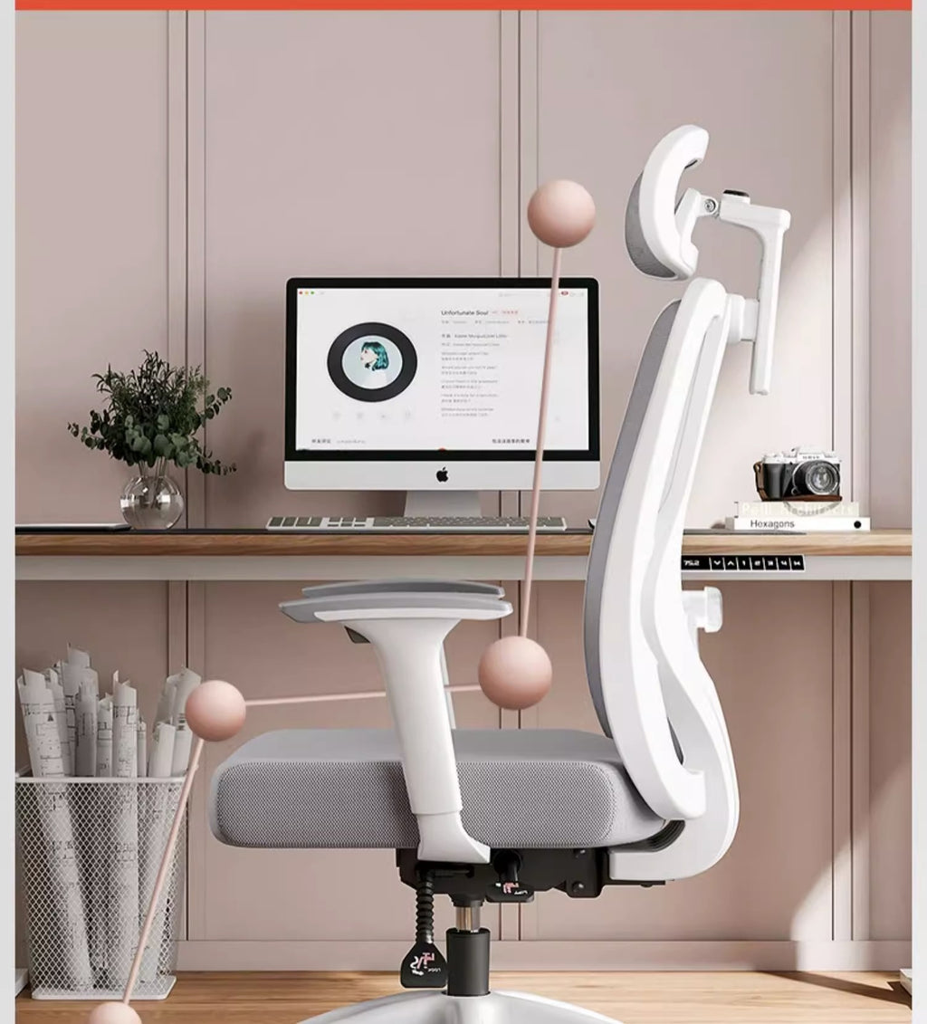 UVR Gaming Computer Chair Sitting Comfort Reclining Boss Chair Breathable Mesh Staff Chair Ergonomic Design Office Chair