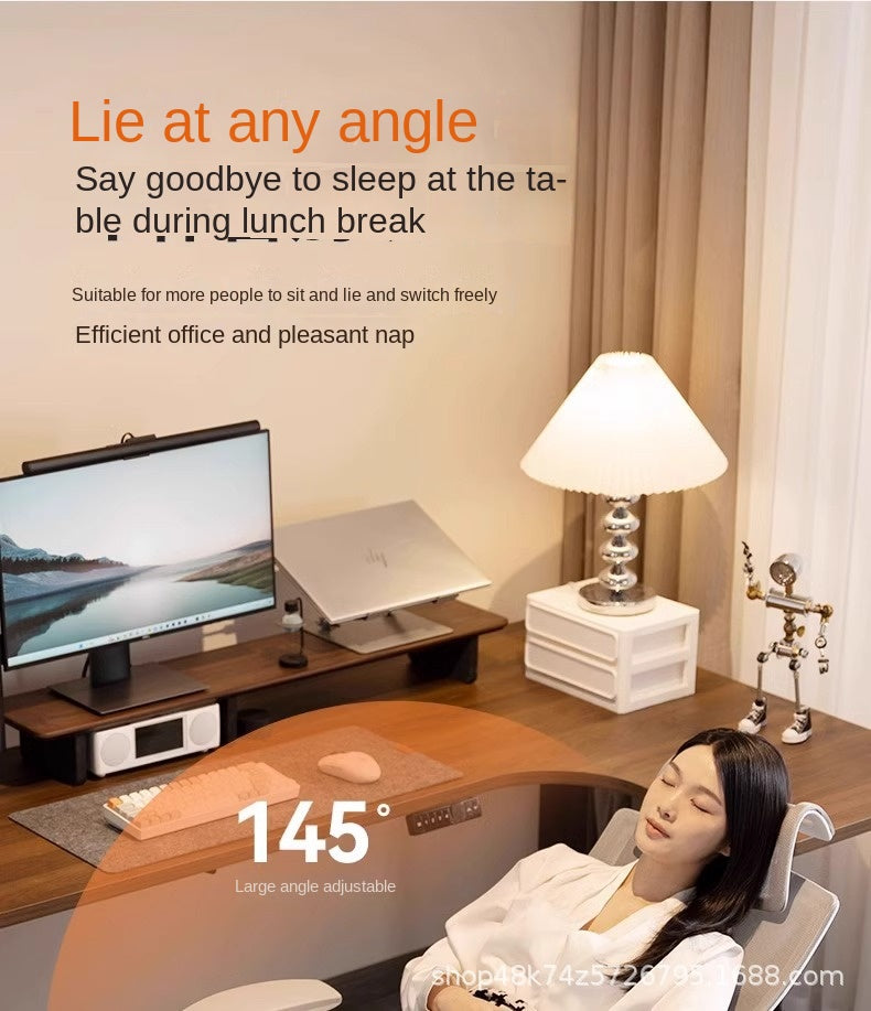 UVR Gaming Computer Chair Home Computer Chair Ergonomic Backrest Chair Sedentary Comfortable Reclining Seat Office Chair